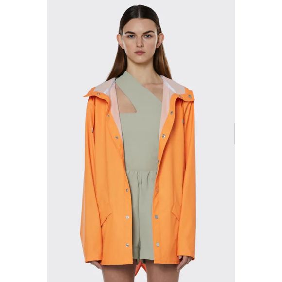 Rains Jackets & Blazers - Rains Waterproof Jacket in Orange Size M
